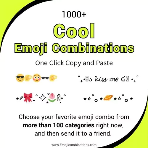 cool emoji combinations