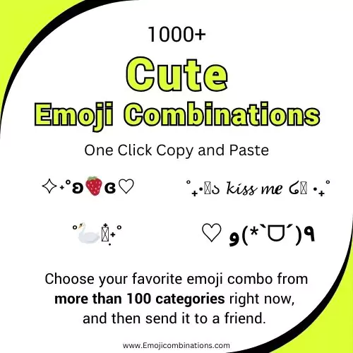 cute emoji combinations