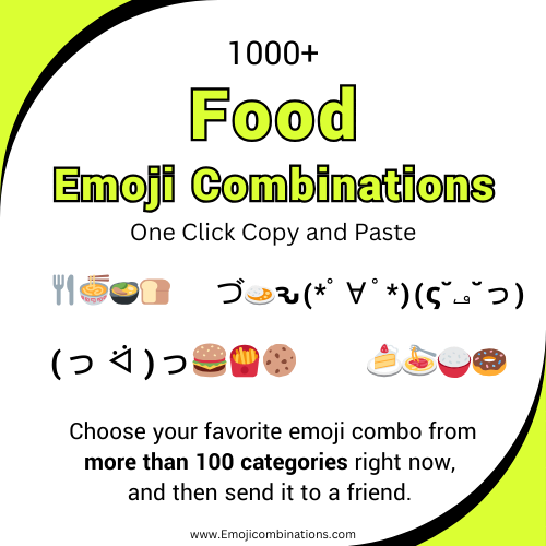 food emoji combinations